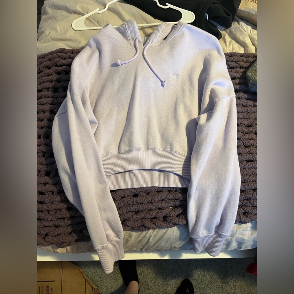 cropped hoodie